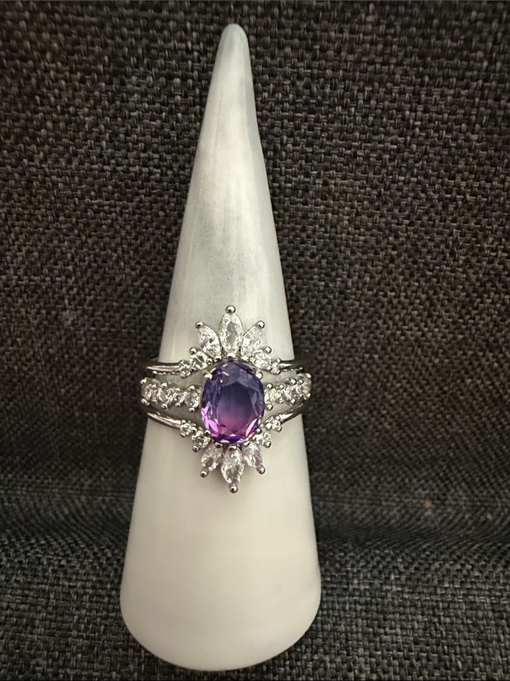 Bomb party mental health awareness ring Size 10